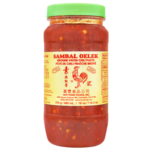 Huy Fong Sambal Oelek Ground Fresh Chili Paste 460 Ml Voilà Online