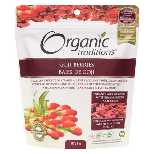 Organic Traditions Goji Berries 227 g