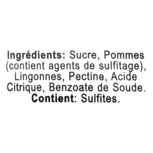 Purity Jam Partridgeberry Apple 250 ml