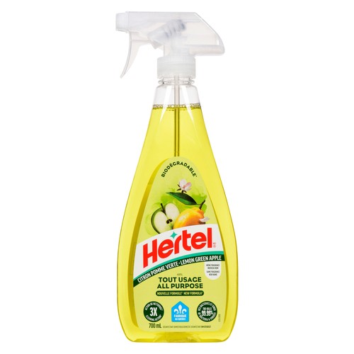 Hertel Domestic Disinfectant Lemon Green Apple All Purpose 700 ml
