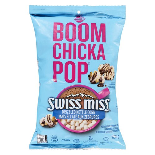 Angie's Popcorn Swiss Miss Hot Cocoa Marshmallow 128 g