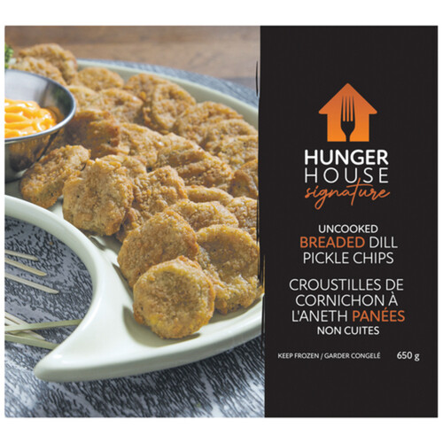 Hunger House Signature Frozen Breaded Pickle Chips 650 g