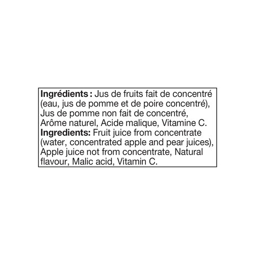 Rougemont 100% Pure Apple Pear Juice 2 L