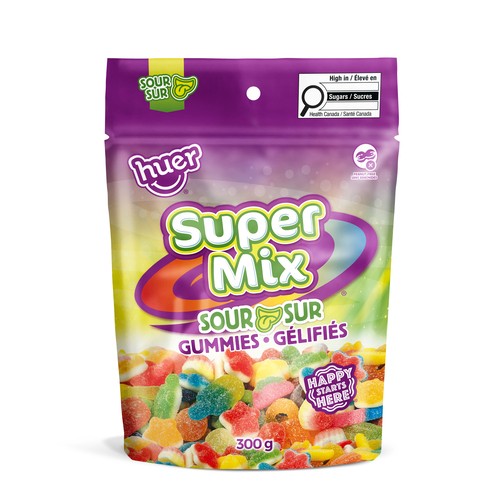Huer Candy Super Sour Mix 300 g
