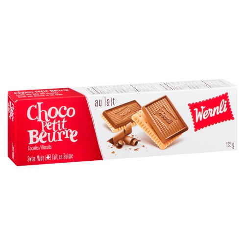 Wernli Cookie Petit Butter Milk Chocolate 125 g