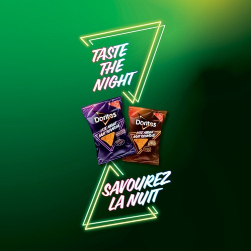 Doritos Late Night Tortilla Chips Creamy Jalapeño Popper Flavoured 69 g