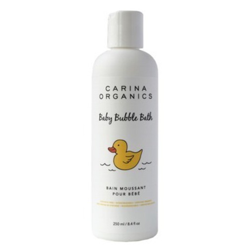 Carina Organics Baby Bubble Bath Unscented 250 ml