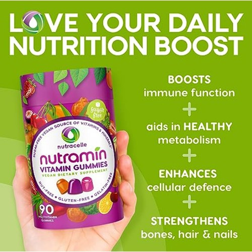 Nutramin Adult Multivitamins Vegan Gummies 90 Count
