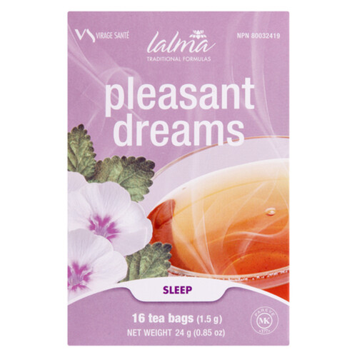 Lalma Tisane Pleasant Dreams Sleep 16 Tea Bags 