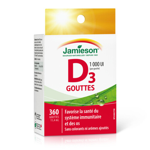 Jamieson Vitamin D Droplets 11.4 ml