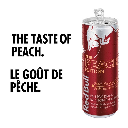 Red Bull Energy Drink Peach Edition 355 ml (can)