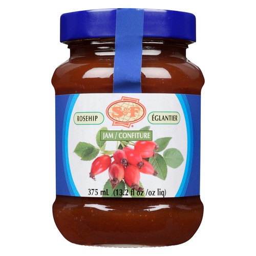 S&F Jam Rosehip 375 ml