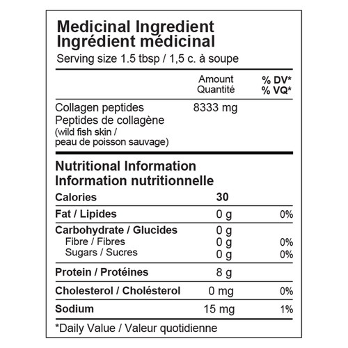Landish Marine Collagen Pure Canadian Hydrolyzed Flavourless 250 g
