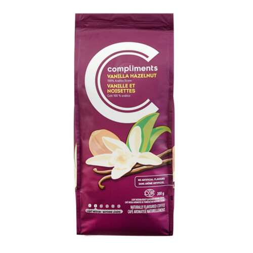 Compliments Coffee Vanilla Hazelnut 300 g