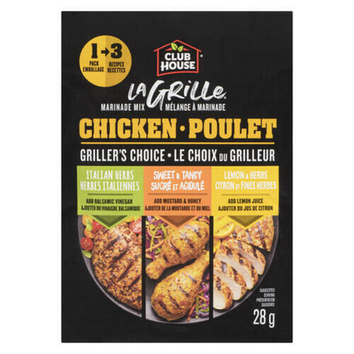 Club House La Grille Marinade Mix Chicken 28 g