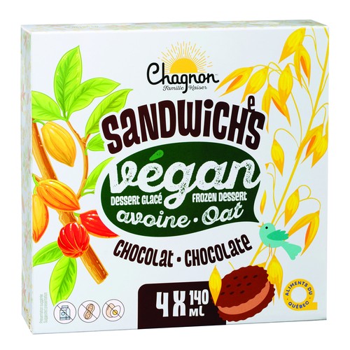 La Chagnon Vegan Ice Cream Chocolate Fudge 560 ml