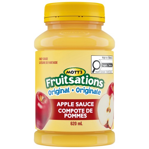 Mott's Fruitsations Sweetened Apple Sauce Original 620 ml