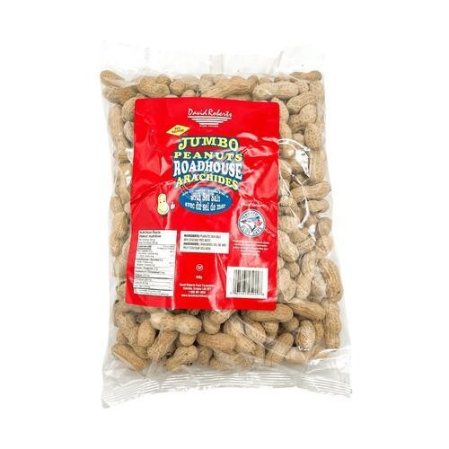 David Roberts Peanuts Jumbo Inshell Salted 908 g