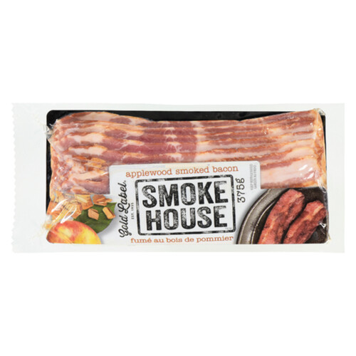 Gold Label Applewood Smoked Bacon Naturally 375 g