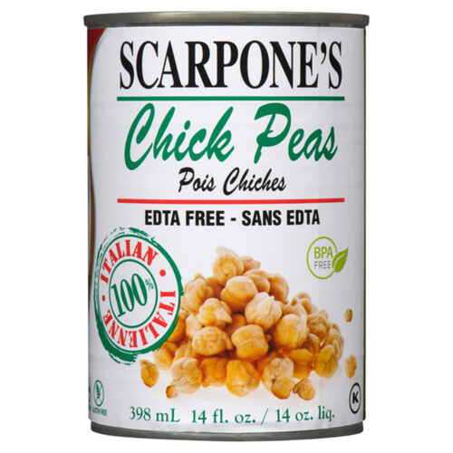 Scarpone's Canned Chick Peas 398 ml