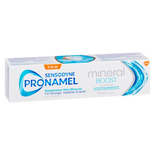 Sensodyne Pronamel Mineral Boost Refreshing Peppermint Toothpaste 75 ml