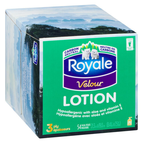 Royale Facial Tissue 3-Ply 54 Sheets 1 Pack