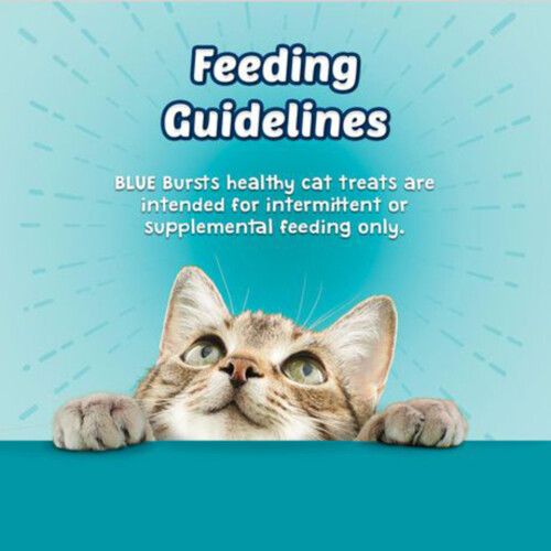 Blue Buffalo Bursts Cat Treats Crunchy Savory Seafood 340 g 