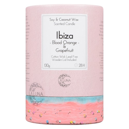 La Luna Candles Ibiza Blood Orange & Grapefruit 1 Pack