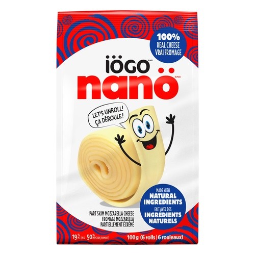 IÖGO Nano Mozzarella Cheese Rolls 100 g