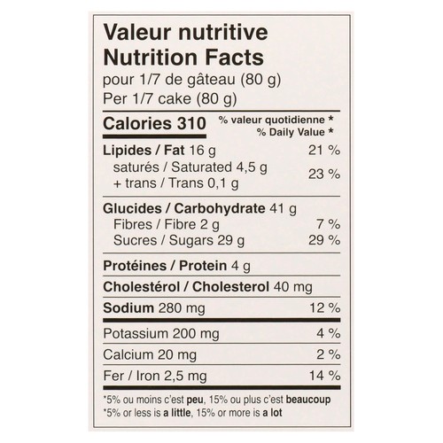 Michaud Brownie Extreme Cake 560 g (frozen)