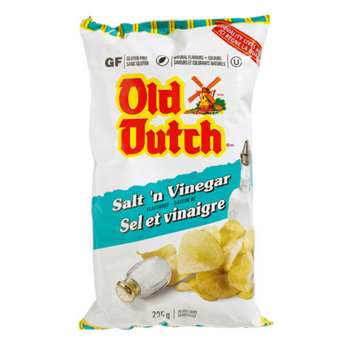 Old Dutch Chips Salt & Vinegar 235 g