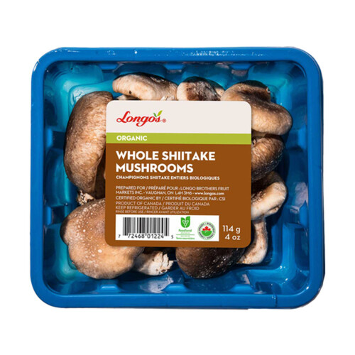 Longo's Organic Mushrooms Shitake 114 g