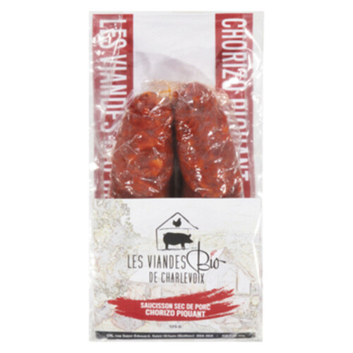 Chalevoix Organic Meats Deli Meats Chorizo 125 g