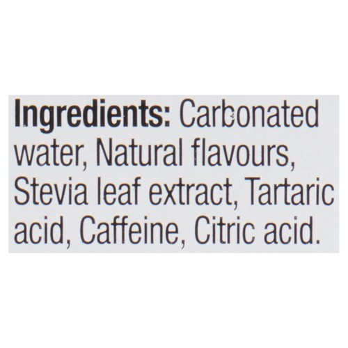 Zevia Zero Calorie Soft Drink Cola Natural 6 x 355 ml (cans)