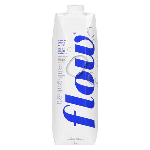 Flow Spring Water Natural Alkaline 1 L