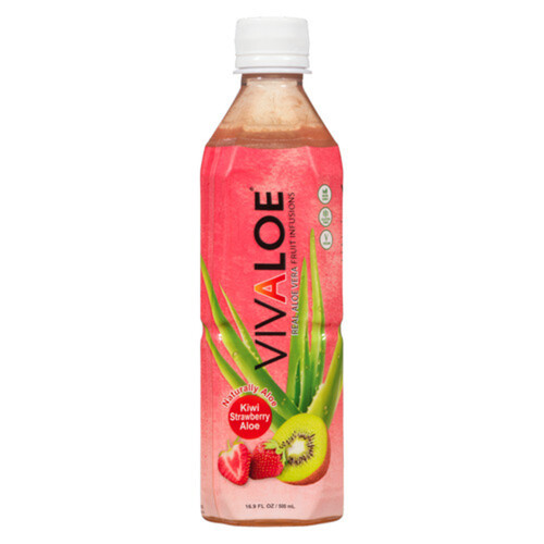 Vivaloe Drink Kiwi Strawberry 500 ml (bottle) Voilà Online Groceries & Offers