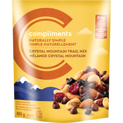 Compliments Naturally Simple Crystal Mountain Trail Mix 400 g
