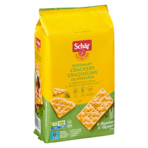 Schar Gluten-Free Crackers Rosemary 210 g