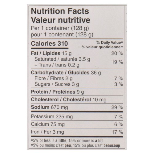 Michelinas Frozen Pizza Pepperoni Snax 128 g