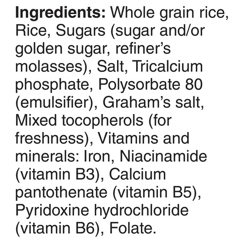 Chex Gluten-Free Cereal Rice 340 g