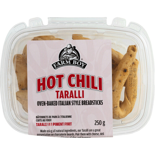 Farm Boy Hot Chili Taralli Breadsticks 250 g