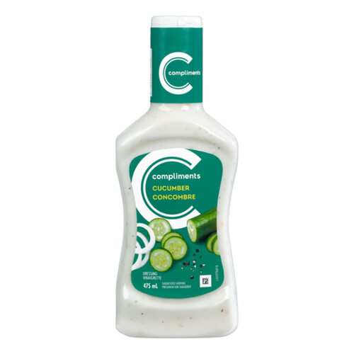 Compliments Dressing Cucumber 475 ml