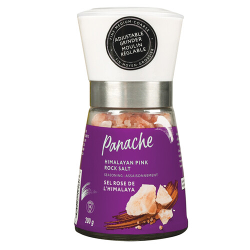 Panache Himalayan Pink Salt Salt Grinder 200 g