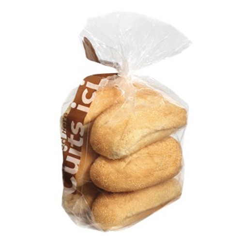 Panini with corn flour and enriched flour 6 x 55 g