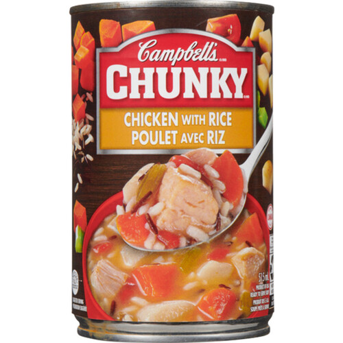 Campbell's Chunky Soup Chicken With Rice 515 ml