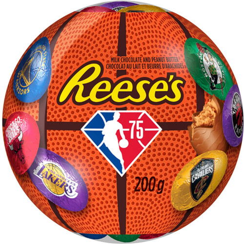 Reese's NBA Basketball Milk Chocolate And Peanut Butter 200 g Voilà Online Groceries & Offers
