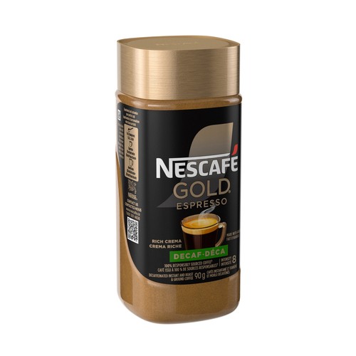 Nescafé Gold Instant Roast & Ground Coffee Decaf Espresso Premium 90 g