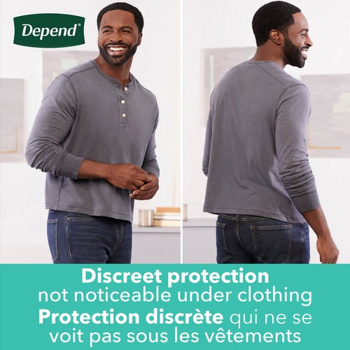 Depend Extra Large Men's Underwear 15 Count