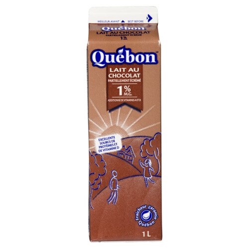 Quebon 1% Chocolate Milk 1 L