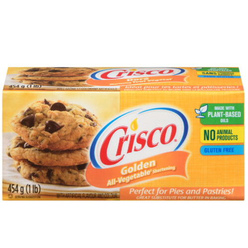 Crisco Golden All Vegetable Shortening 454 g